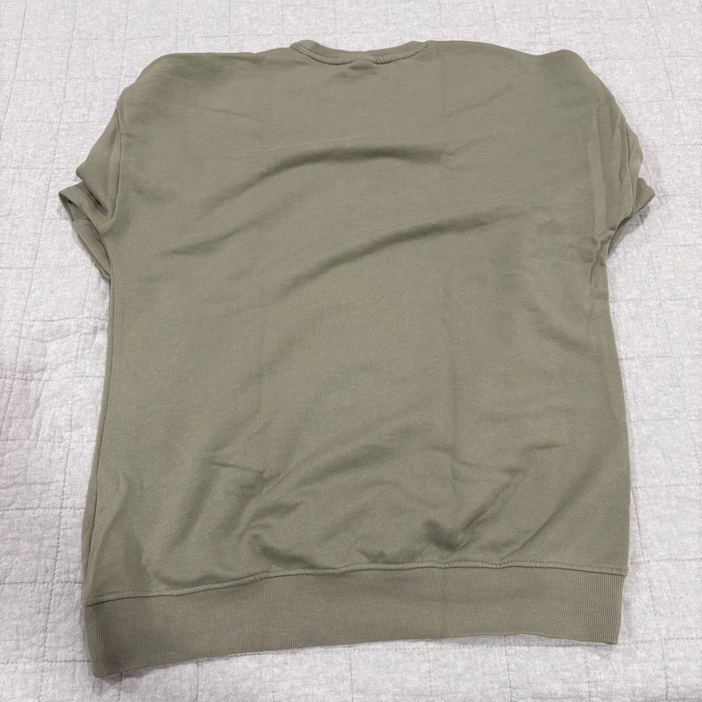 Gymshark Lightweight Crewneck Green Size Medium - Picture 4 of 4
